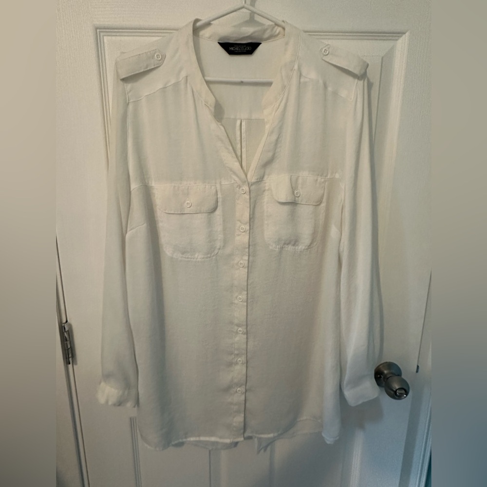 Elegant Women's Blouse White